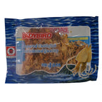 Packaged cuttlefish with Ladybird branding on a blue background