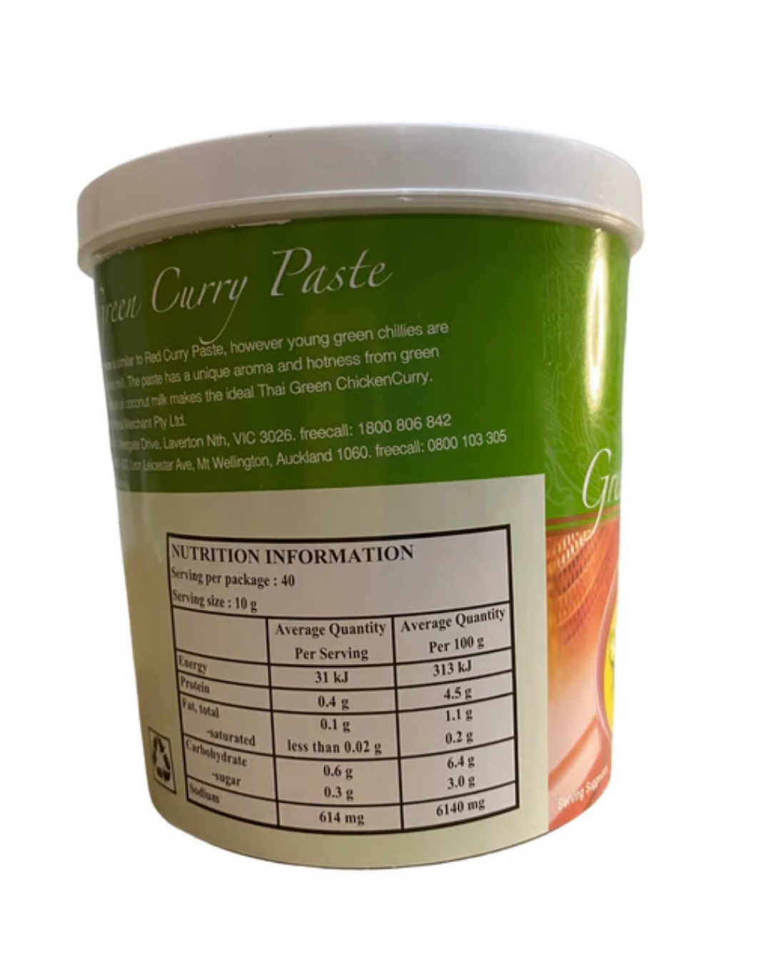 Mae Ploy Green Curry Paste 400g