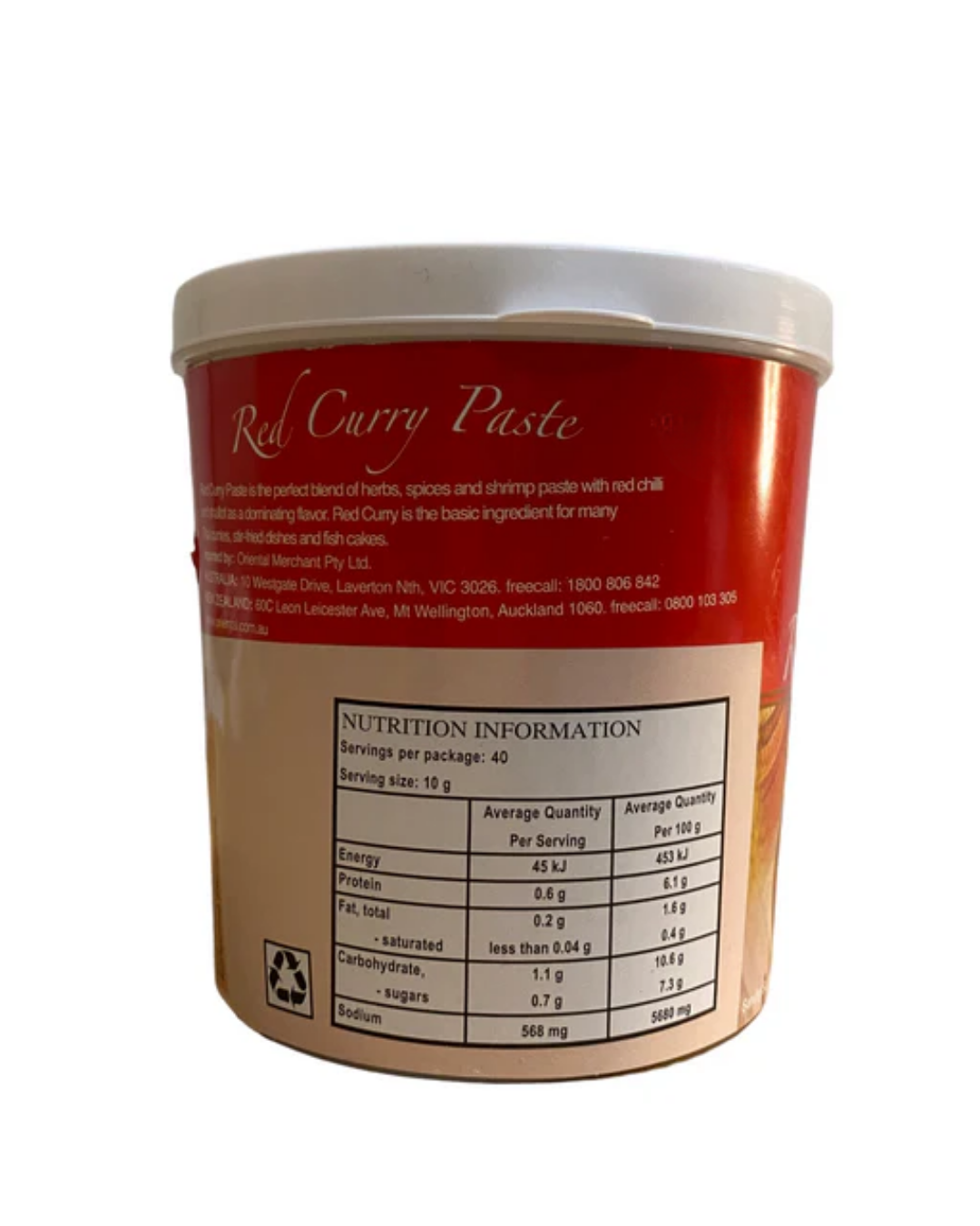 Mae Ploy Red Curry Paste 400g