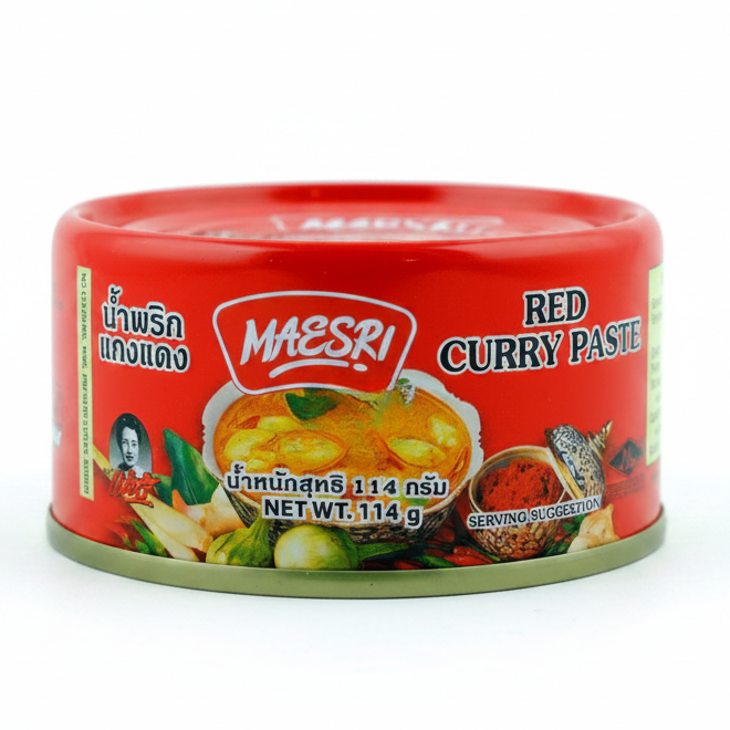 Maesri Red Curry Paste 114g