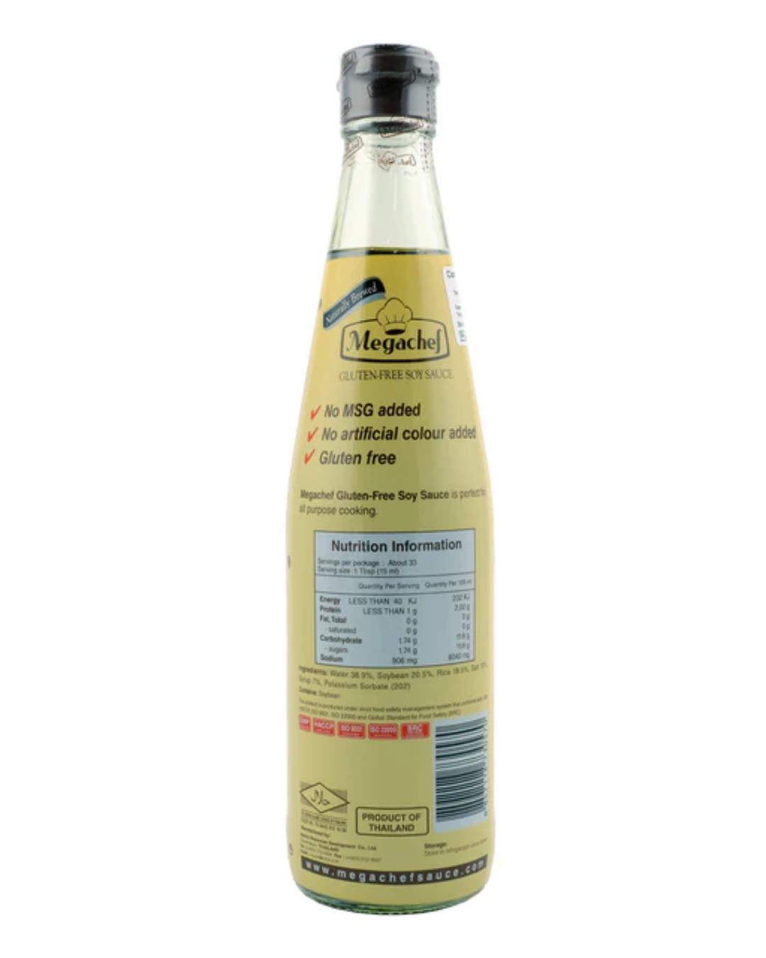 Megachef Gluten-Free Soy Sauce 500ml