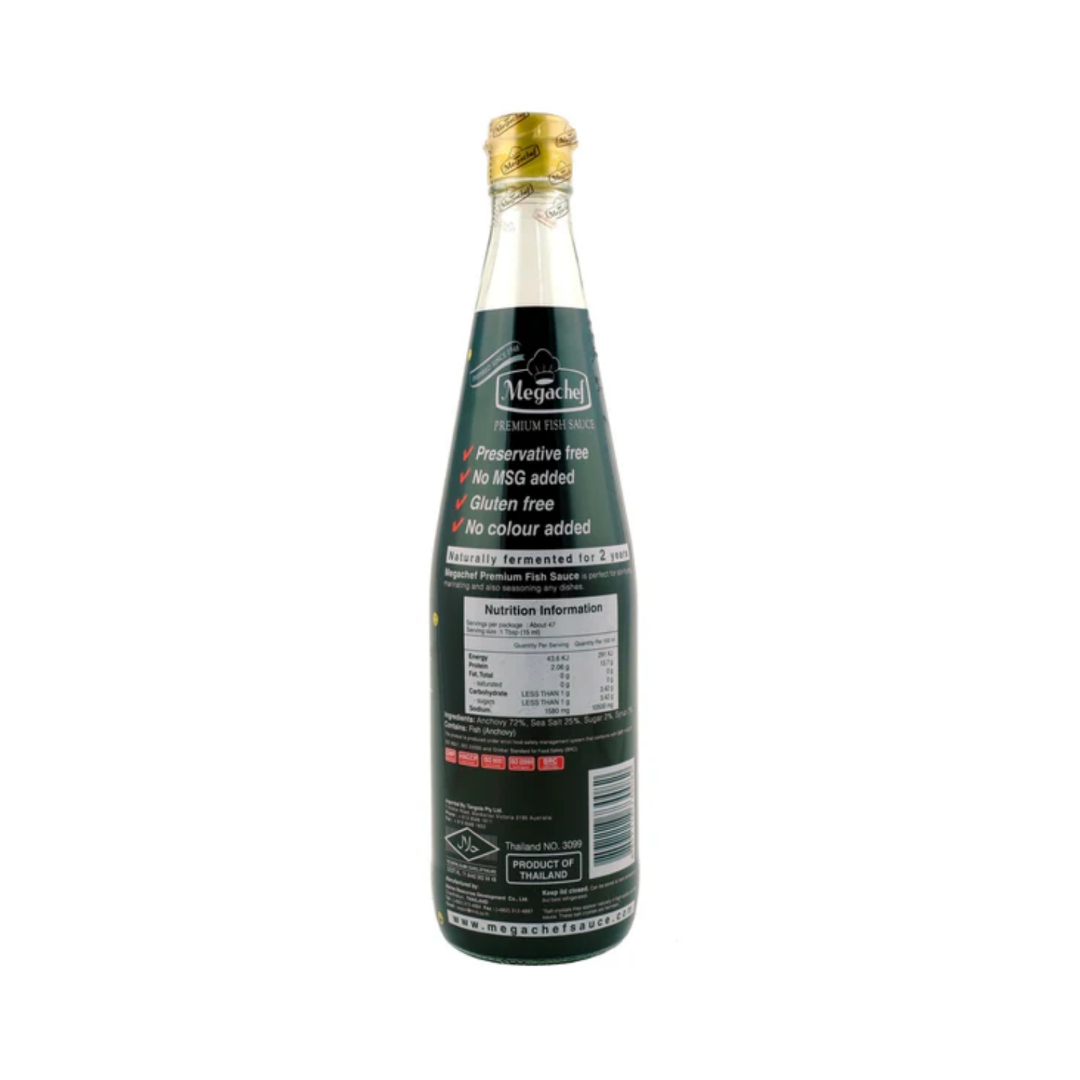 Megachef Premium Fish Sauce Brown Label 700ml