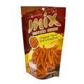 Packaged snack mix on a white background
