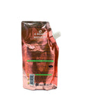 A Bonne Moisturizing Silky Salt Scrub Tomato Milk 350g back label with full ingredient list and Halal certification