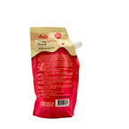 Anity Creamy Salt Scrub Firming Collagen Rice Milk 350ml back with ingredients and usage instructions