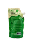 Anity Creamy Salt Scrub Moisturizing Cucumber Aloe Vera 350ml back with ingredient list and usage directions