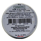 Bayer Zam-Buk herbal ointment tin base with Thai label showing 18g net weight and manufacturer details