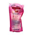 Be Nice Beautiful Whitening Shower Cream refill pouch 400ml back ingredients