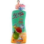 Be Nice Cool Icy Pomelo Happy Summer Shower Cream 400ml collagen front teal bottle