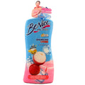 Be Nice Cool Sparkling Lychee Happy Summer Shower Cream 400ml collagen front pink blue bottle