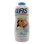 LLAS So Pure bottle with a mother and child image on a white background