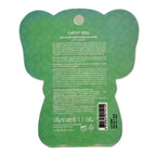 Cathy Doll Siam Elephant Lip Moist back of green elephant card with ingredient list and barcode