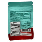 Clorets Watermelon Freeze Mints - Nutrition Facts Back Label