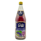 Cofe Butterfly Pea with Lime Drink 720ml purple liquid in glass bottle