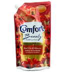 Comfort Beauty AURA Perfume Red Lily Hibiscus Fabric Softener 470ml front view