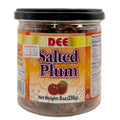 DEE Salted Plum 230g jar front Thailand orange label