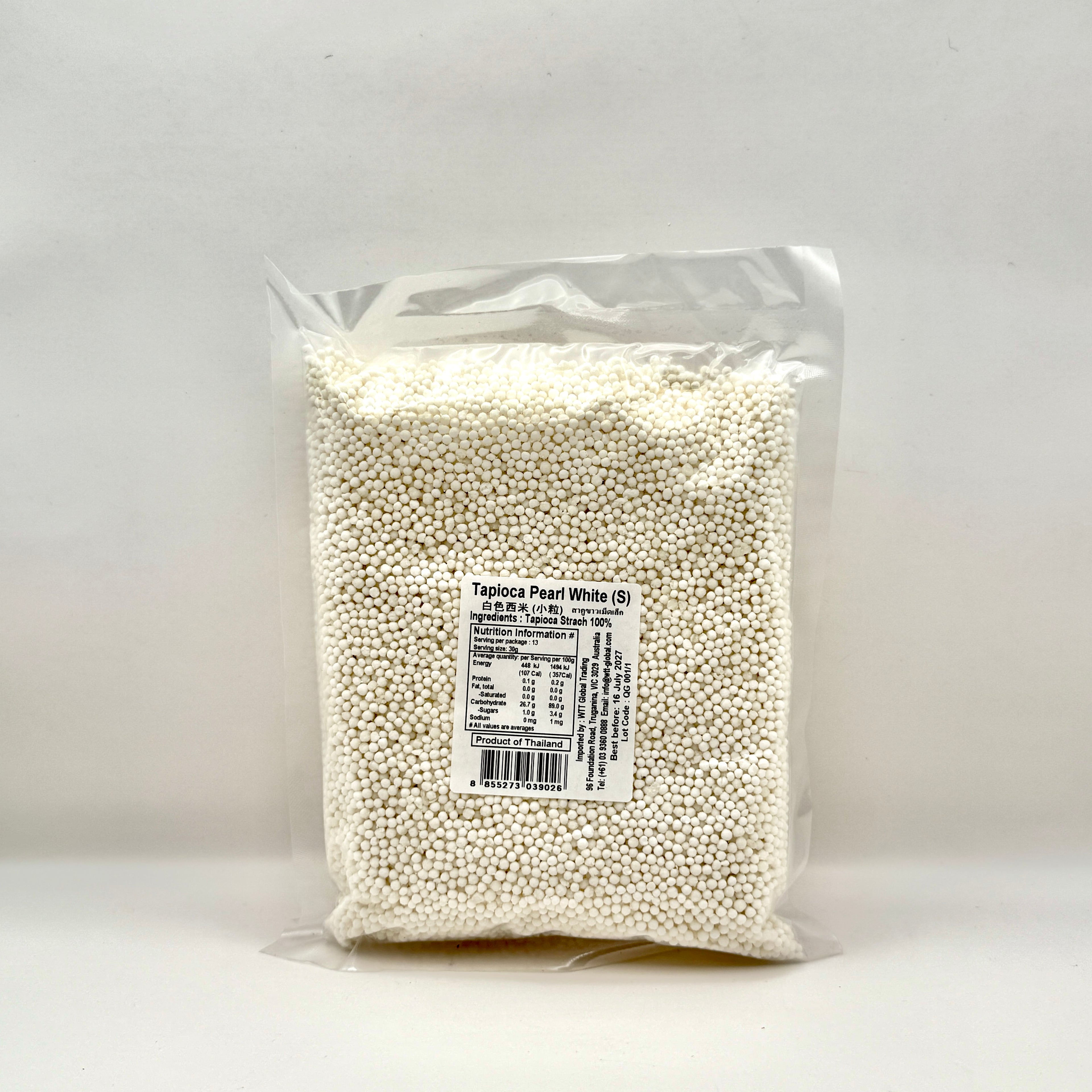 DEE Tapioca Pearl White (Small) 400g