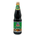 Dek Som Boon Black Sweet Soy Sauce 950g green label glass bottle front