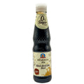 Dek Som Boon keto black sweet soy sauce bottle with 0% sugar front label on white background