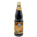 Dek Som Boon Mushroom Soy Sauce 700ml gold brown label glass bottle front