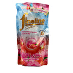 Fineline Softener Peach Blossom 450ml pink floral refill pouch front view