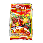 Bag of Goka tempura flour with images of fried food on a white background