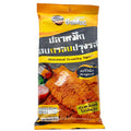 GoMuc Seasoned Crunchy Squid Original 22g yellow bag front Thailand