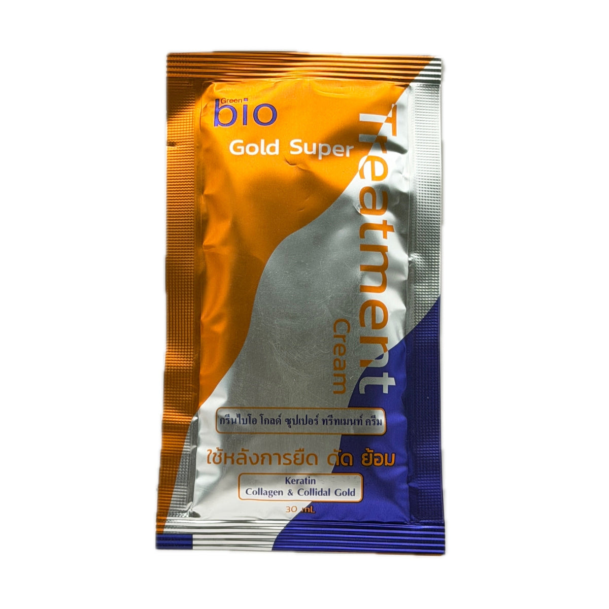 Green Bio Gold Super Treatment Cream 30ml sachet front