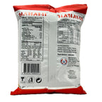 Hanami Toasted Prawn Crackers back nutrition label ingredients