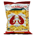 Hanami Toasted Prawn Crackers shrimp snack bag front view Thailand