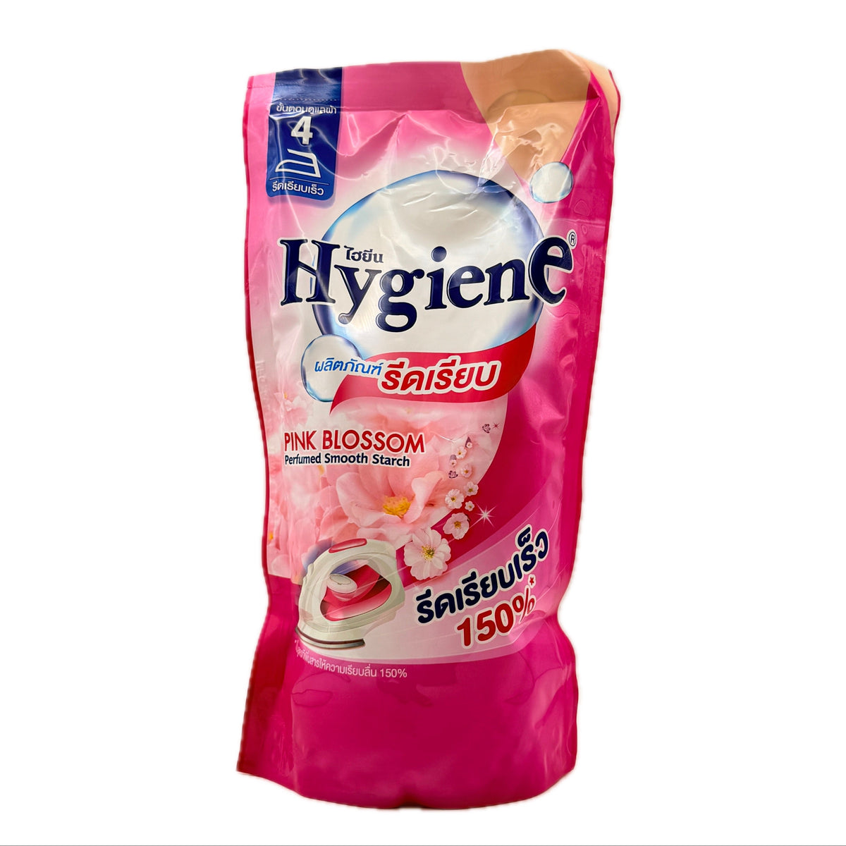 Hygiene Pink Blossom Perfumed Smooth Starch refill pouch 500ml front view