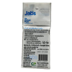 Jabs Oil Clear Film Blotting Sheets 50 sheets – back and directions
