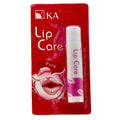 KA Lip Care Pure lip balm on red retail card packaging front view