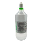 Klean&Kare 1000ml saline solution back label active ingredients sodium chloride 0.9 percent