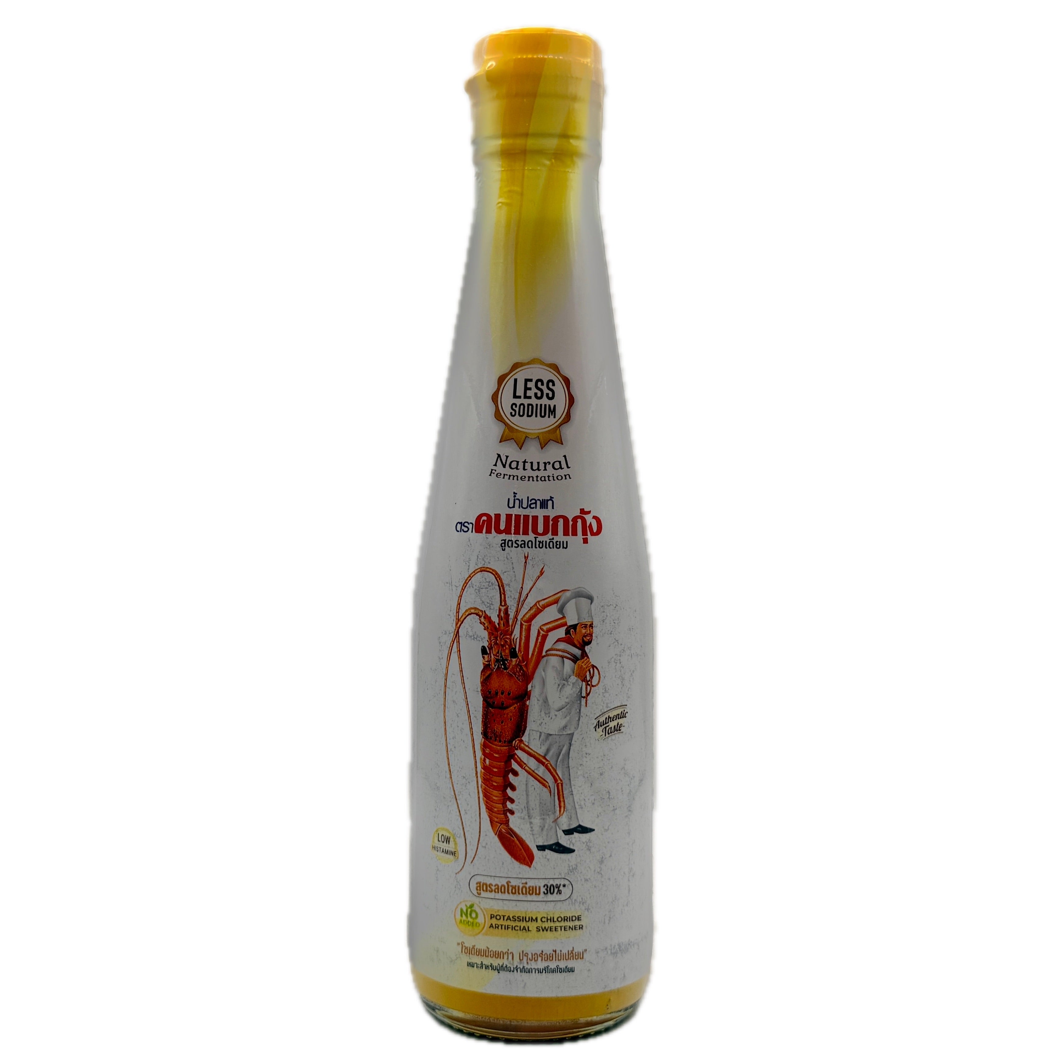 Kon Baek Goong Fish Sauce Less Sodium 300ml - Front View