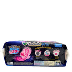 Laurier Soft and Safe Overnight Wing Sanitary Napkin 30cm 16pcs back packaging with technology features