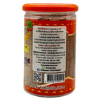 Maeboonlam Brand fermented gouramy fish 500g side label instructions