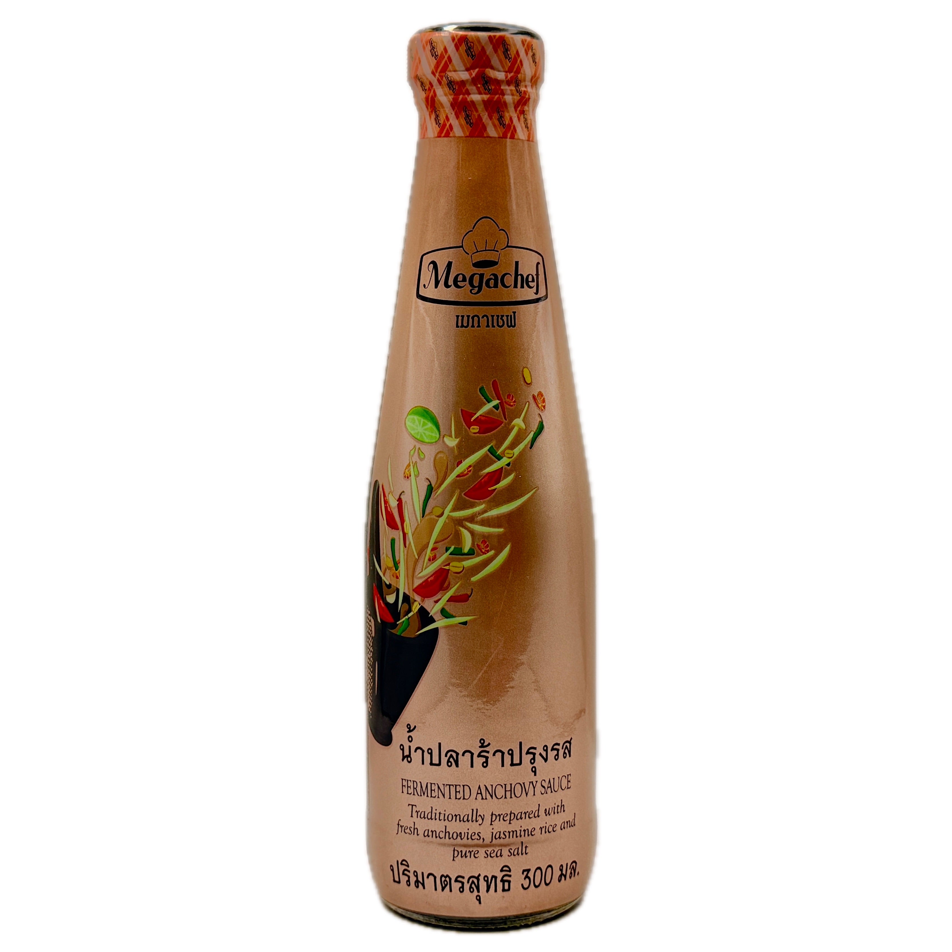 Megachef Fermented Anchovy Sauce 300ml glass bottle