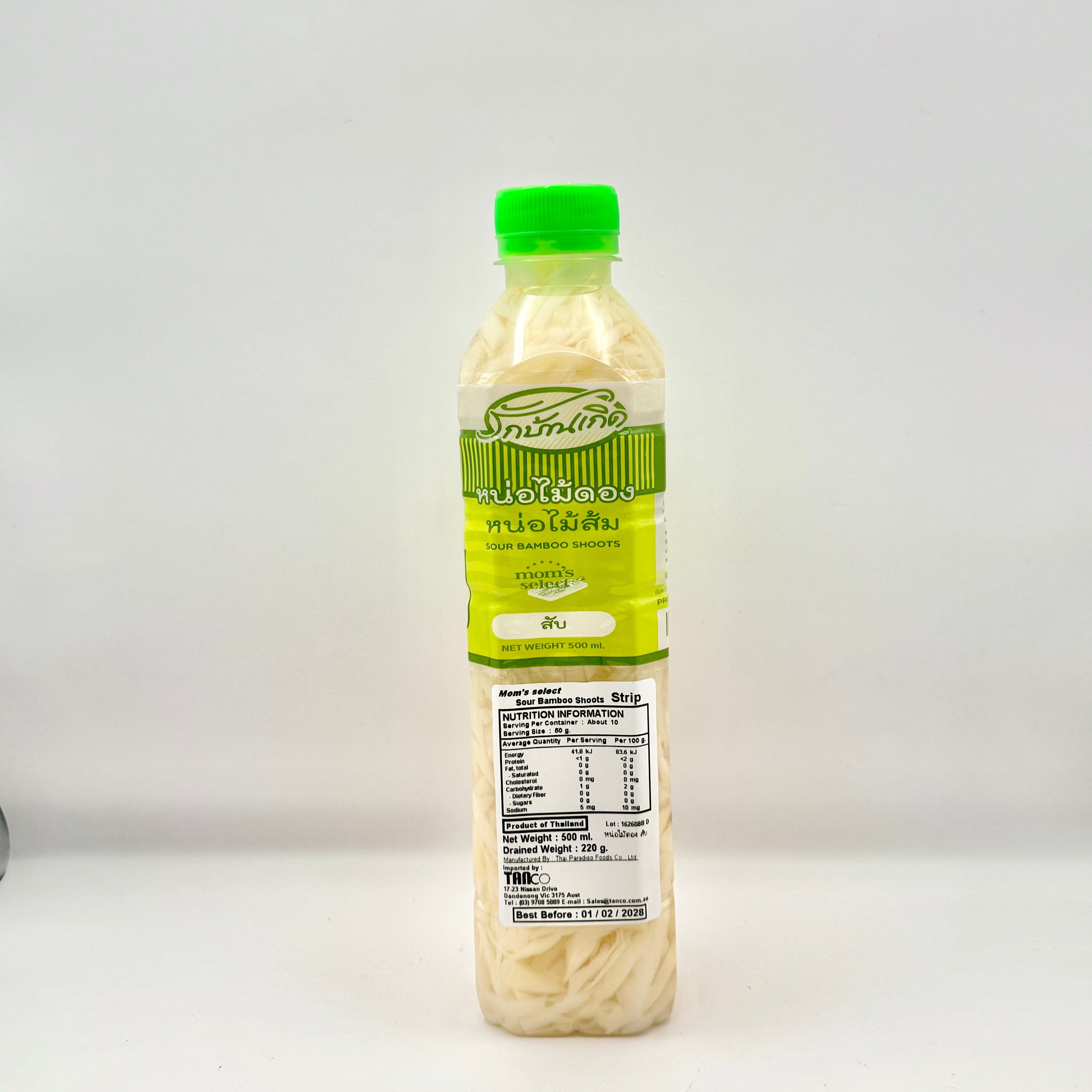 Mom's Select Sour Bamboo Shoots Strips 500ml