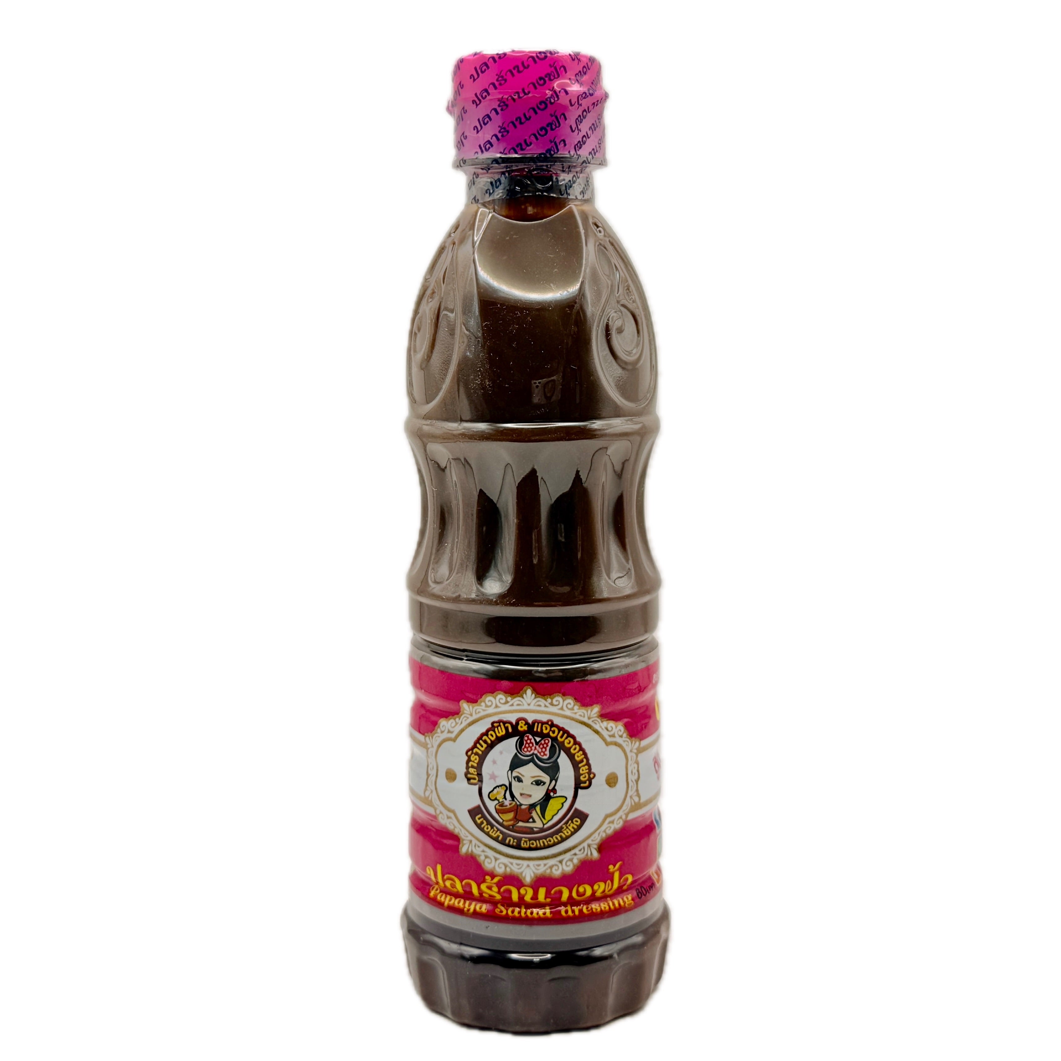 Nang Fa papaya salad dressing pickled gouramy fish sauce 400ml pink label