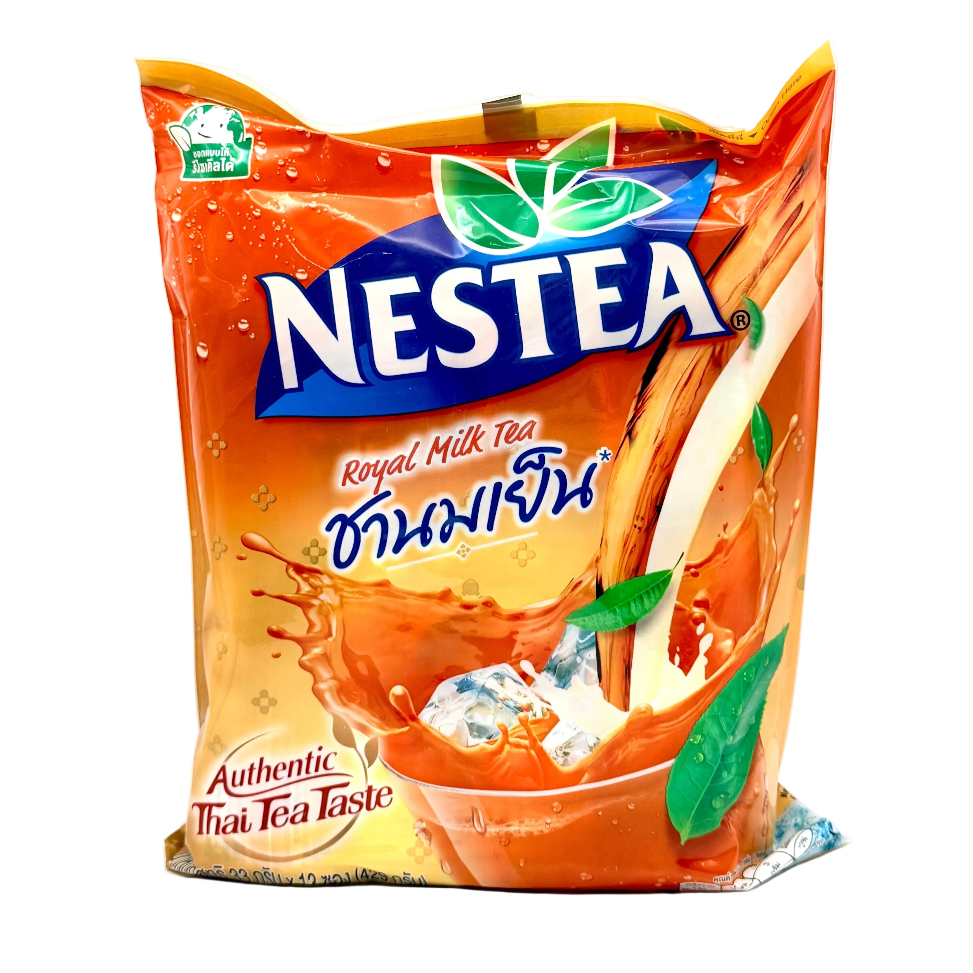 Nestea Royal Milk Tea package on a white background