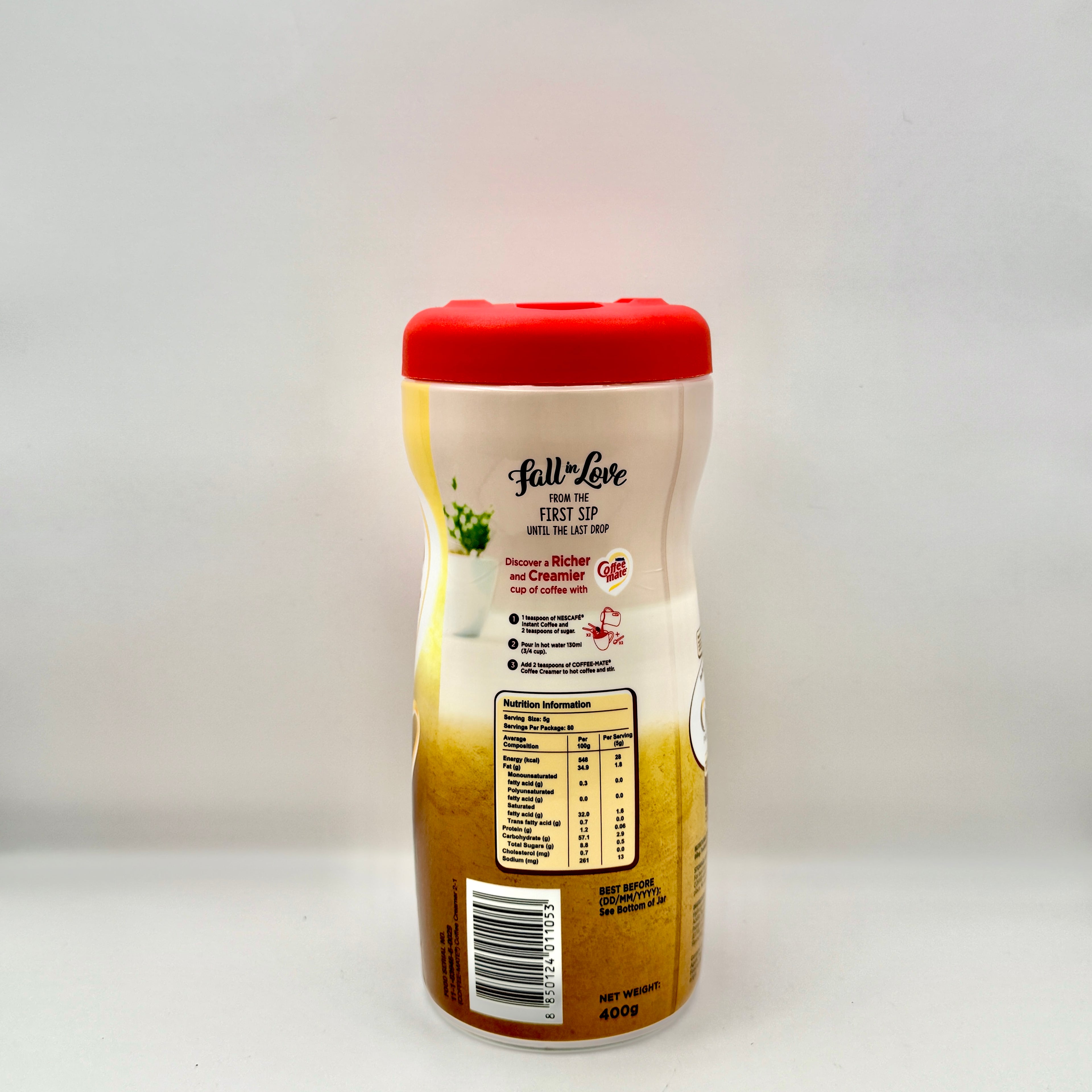 Nestlé Coffee-mate Coffee Creamer Jar 400g (Makes 80 Cups)