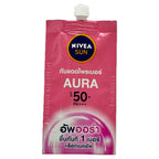 Nivea Sun Aura SPF50+ PA+++ Face Serum Sachet 7ml – front view