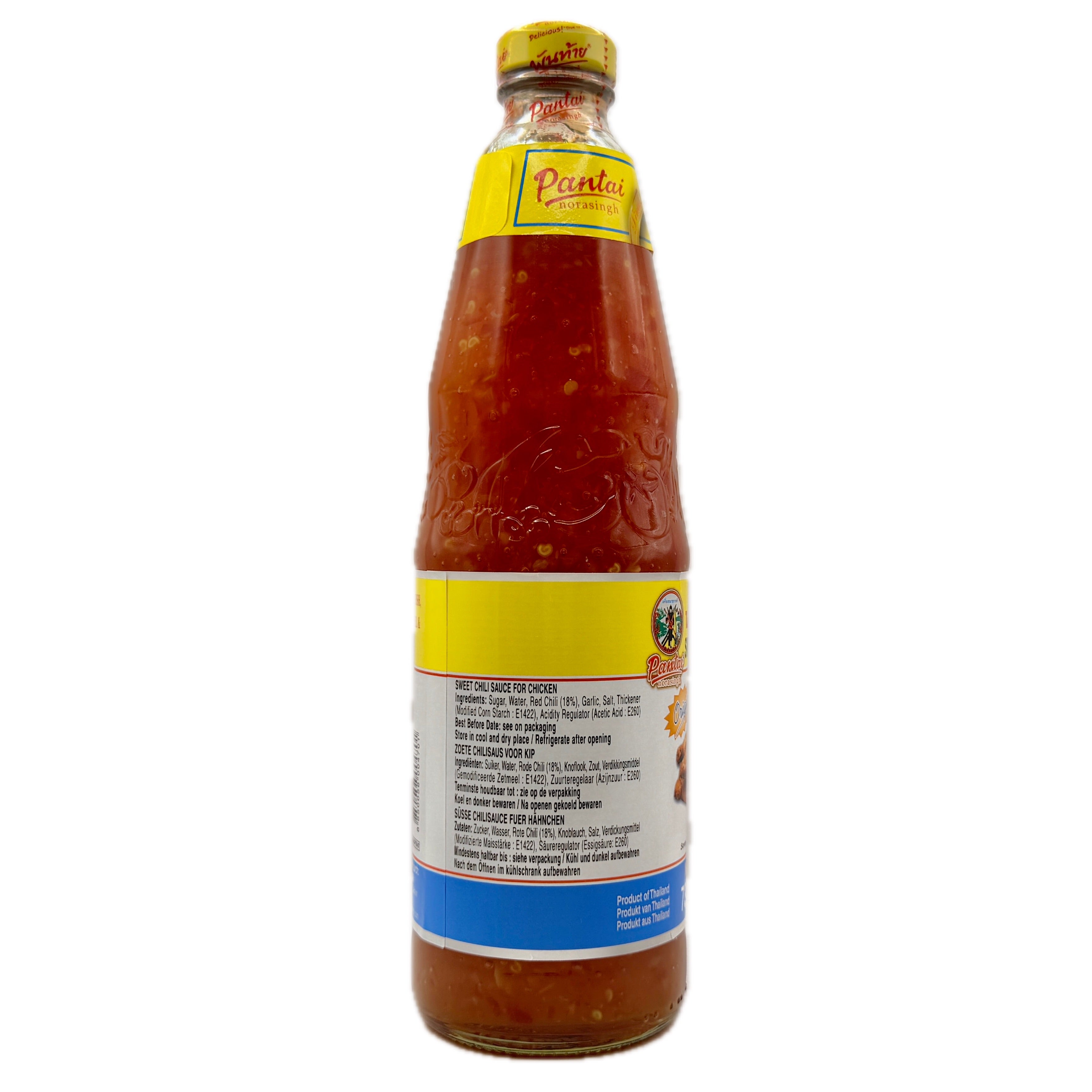 Pantai Sweet Chilli Sauce 730ml alternate back multilingual ingredients