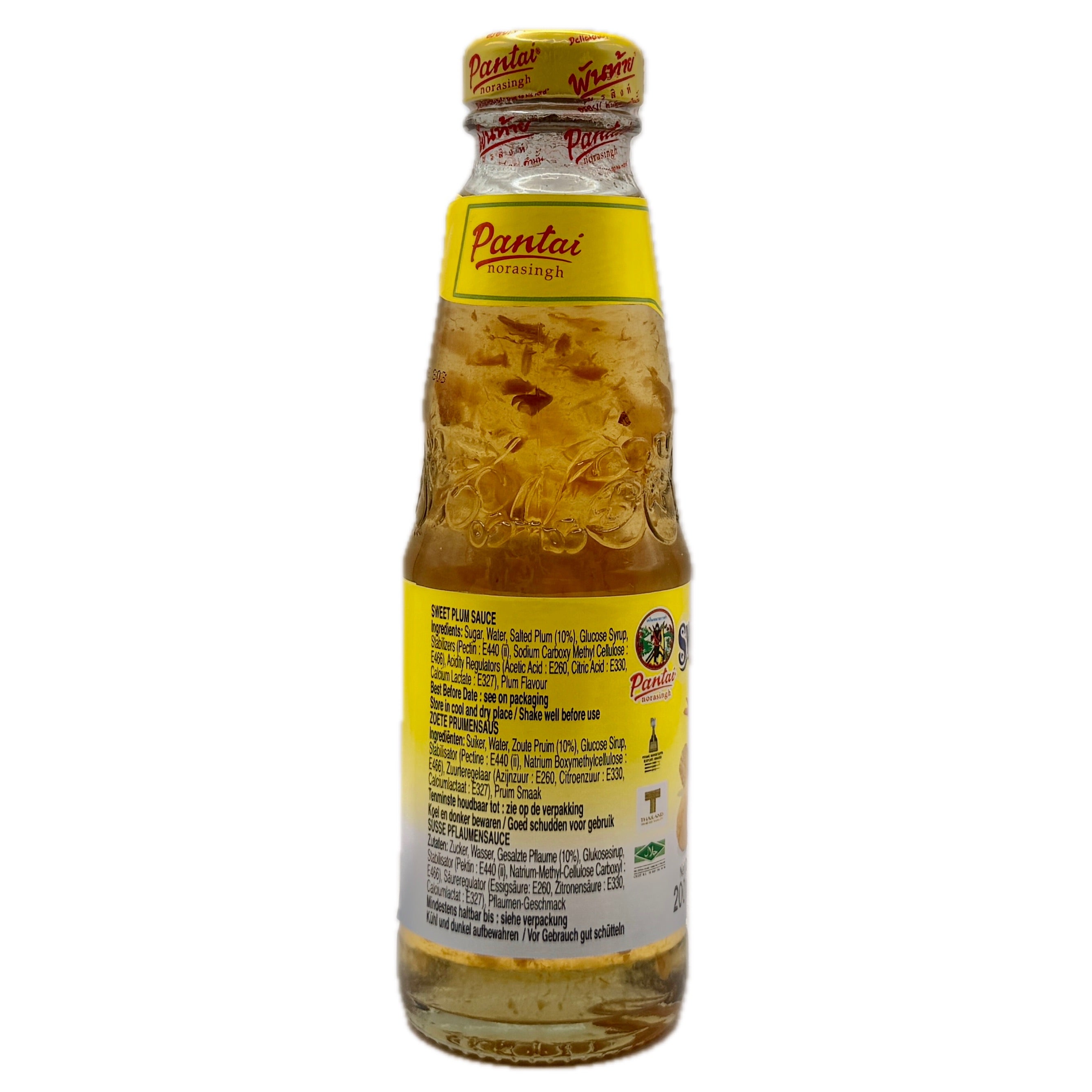 Pantai Norasingh Sweet Plum Sauce 200ml - Side View