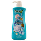 Parrot Classic Cool Shower Cream 450ml turquoise bottle front