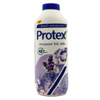 Protex Lavender Ice Freeze Cooling Body Powder 280g white bottle with lavender design