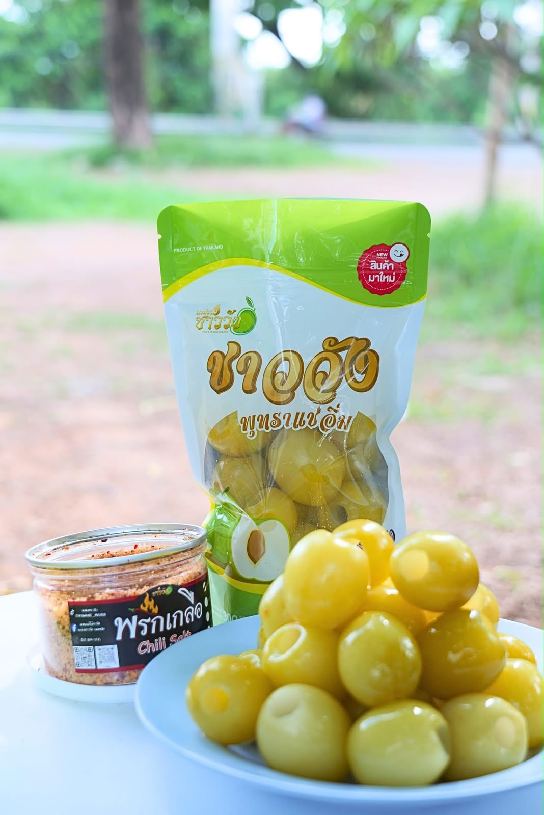 Thai Preserved Jujube (พุทราแช่อิ่ม) – 300g | Product of Thailand
