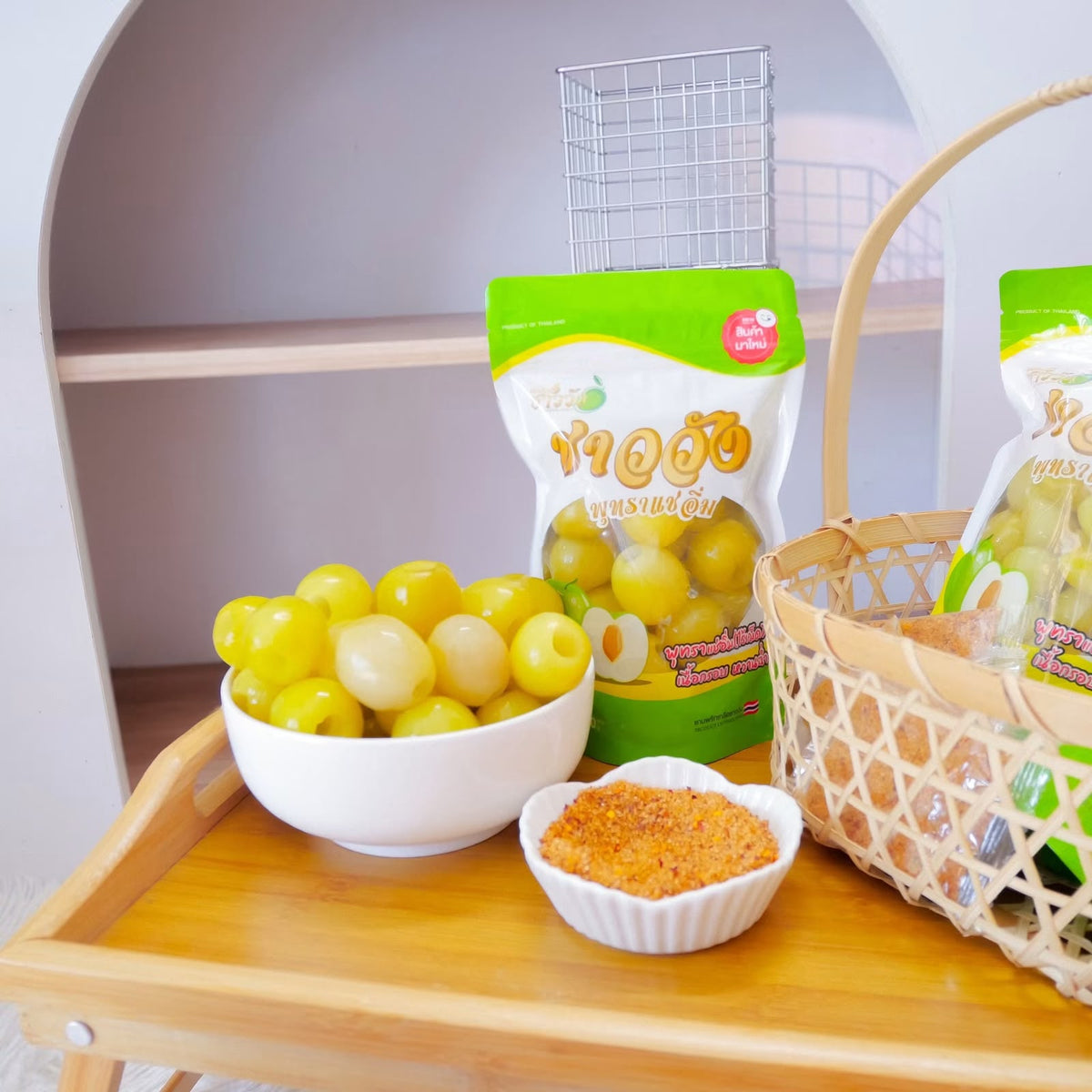 Thai Preserved Jujube (พุทราแช่อิ่ม) – 300g | Product of Thailand