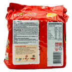 Samyang Buldak 2X Spicy Ramen ingredients and nutrition label back